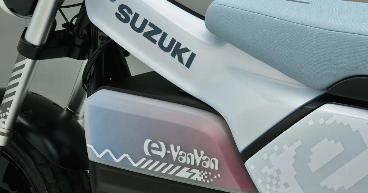 Suzuki e-VanVan Kini Kembali Dalam Versi Elektrik 5 Suzuki e-VanVan Kini Kembali Dalam Versi Elektrik