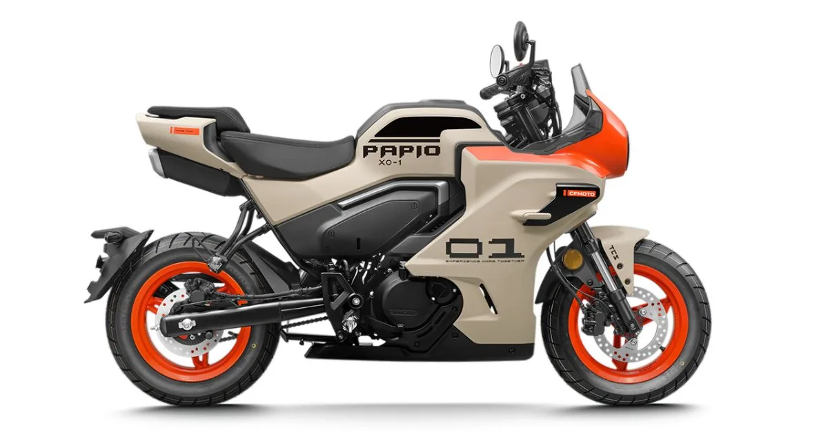 CFMOTO XO PAPIO RACER Tampil Dengan Rekaan Retro Racing