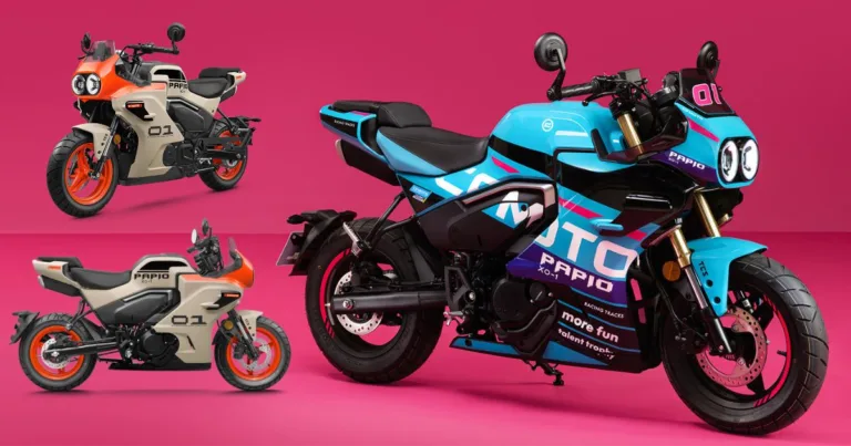 CFMOTO XO PAPIO RACER Tampil Dengan Rekaan Retro Racing