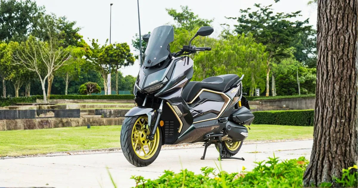 Edisi Twilight Blue, AVETA Vanguard 250 SE Berwajah Baru