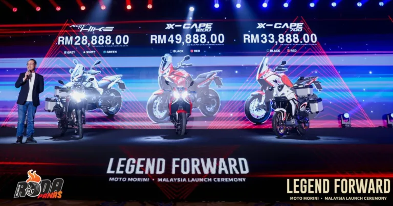 MForce Mawa Masuk 3 Model Adventure Moto Morini ke Malaysia