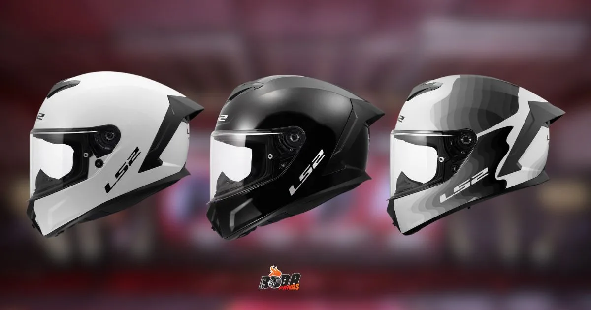 LS2 Perkenal Tiga Topi Keledar Full Face Baharu & Jaket