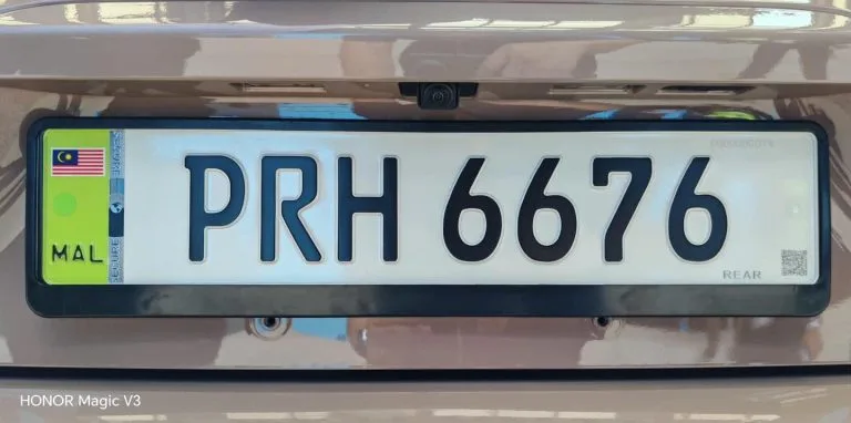 Font Plat Nombor Standard: Kenapa Tidak Boleh Ubah