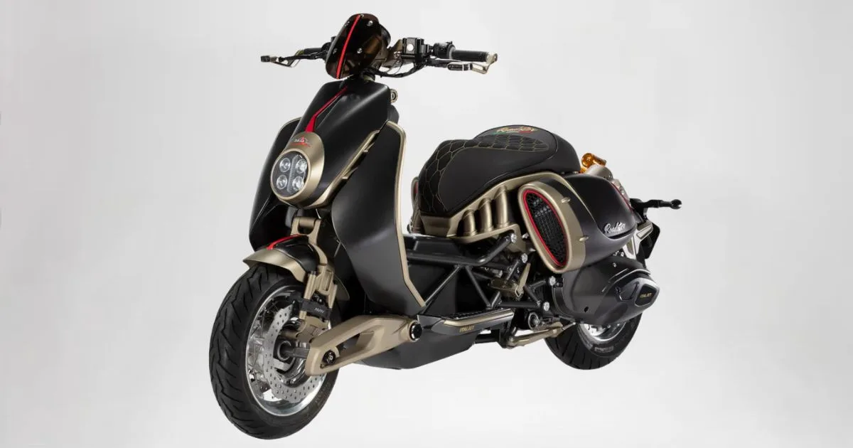 Italjet Roadster 400, Skuter Unik Gabungan Gaya Retro dan Moden