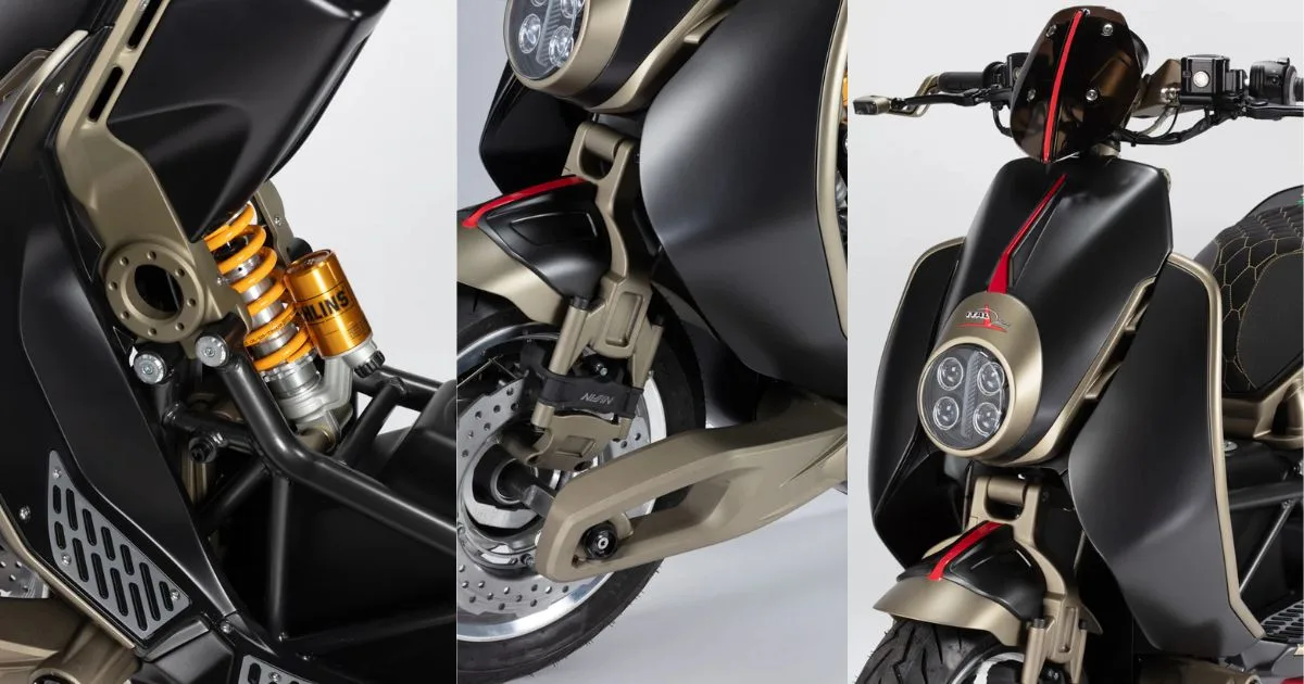 Italjet Roadster 400, Skuter Unik Gabungan Gaya Retro dan Moden