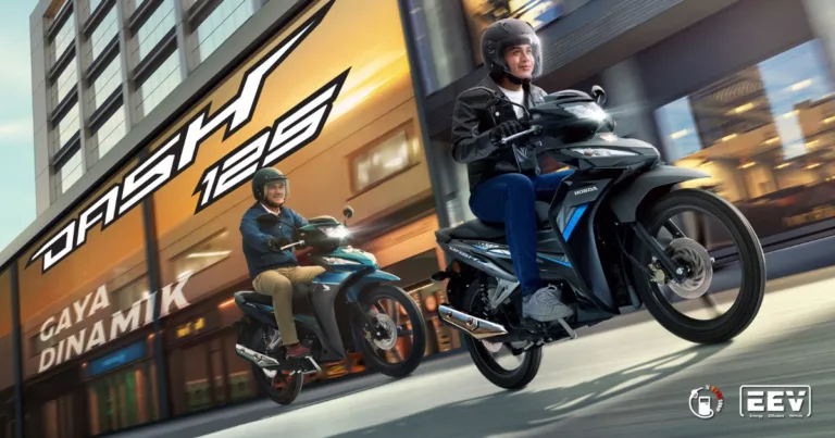 Honda Dash 125 Tampil Dengan Empat Warna Baharu