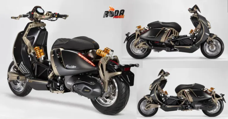 Italjet Roadster 400, Skuter Unik Gabungan Gaya Retro dan Moden
