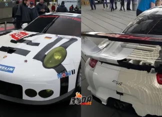 Porsche 911 RSR LEGO 380,000 Bongkah Seni Automotif Luar Biasa