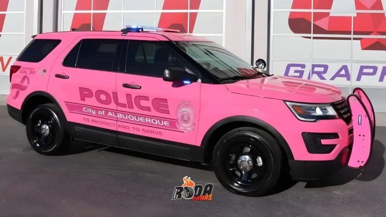 Kereta Polis Berwarna Pink Apa Sebenarnya Maksud Warna Ini?