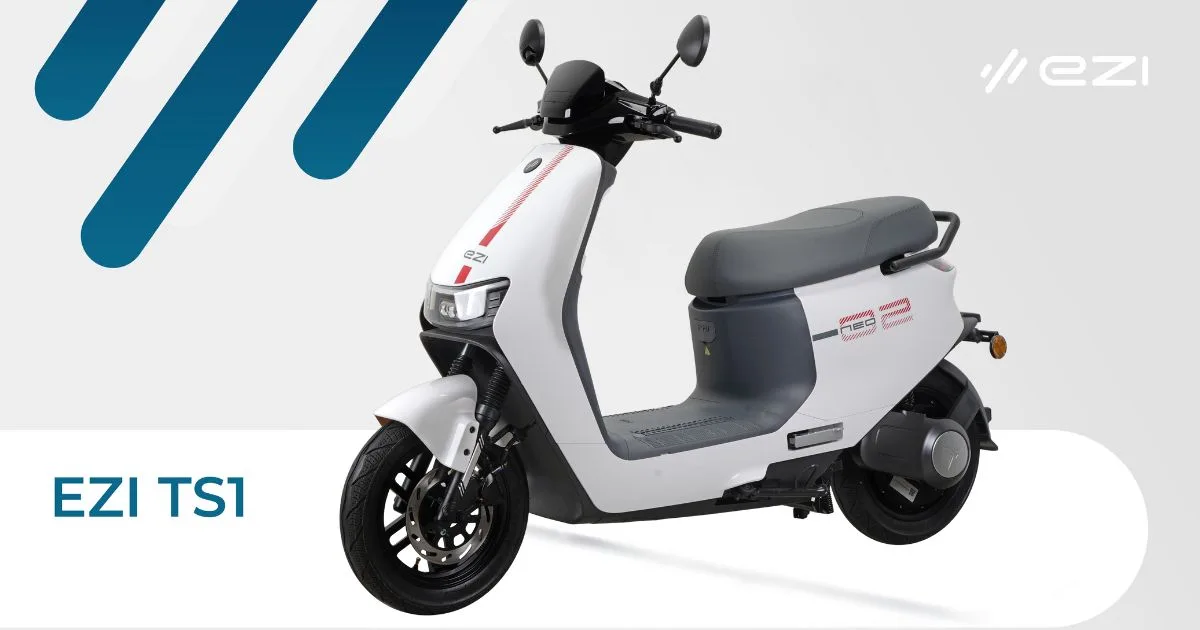 Skuter Elektrik EZI TS1 Dilancar Di Malaysia Pada Harga RM4,288