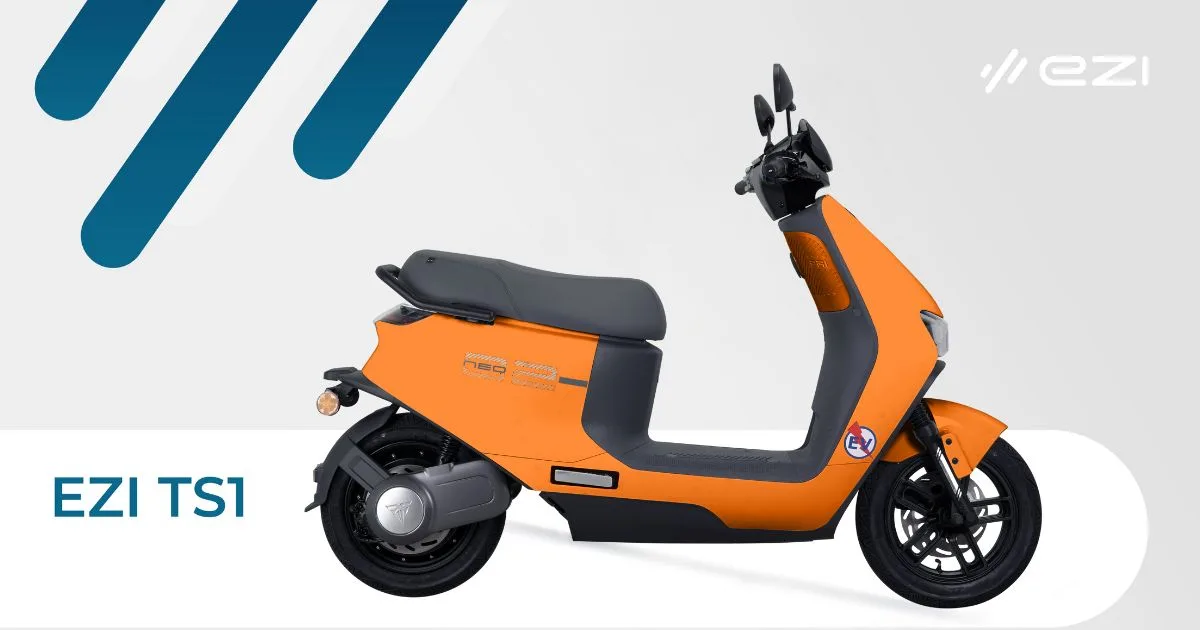 Skuter Elektrik EZI TS1 Dilancar Di Malaysia Pada Harga RM4,288