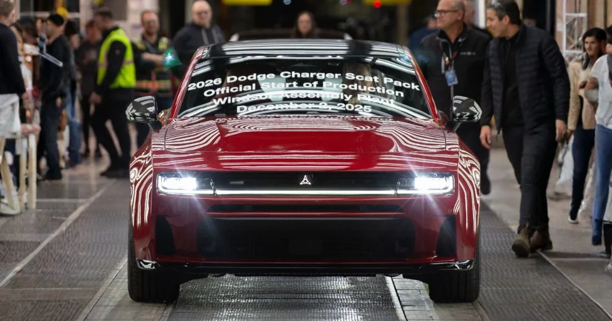 Dodge Charger Scat Pack 2026 Mula Diproduksi di Kanada
