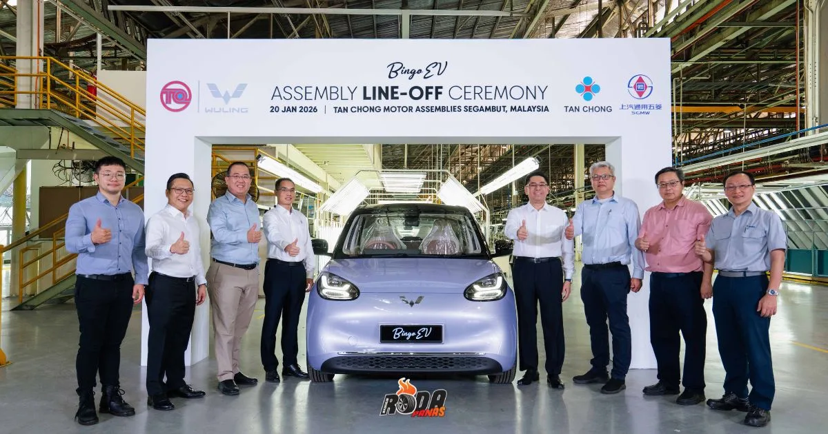 TQ WULING Mula Pemasangan Tempatan Bingo EV di Malaysia 7 TQ WULING Mula Pemasangan Tempatan Bingo EV di Malaysia