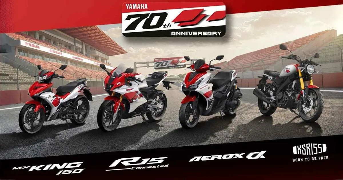 Yamaha Motor Indonesia Perkenal Livery Khas Ulang Tahun Ke-70 11 Yamaha Motor Indonesia Perkenal Livery Khas Ulang Tahun Ke-70