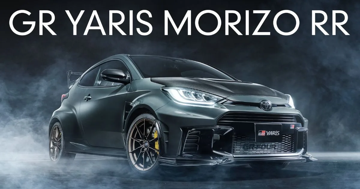 Toyota Gazoo Racing Memperkenalkan GR Yaris MORIZO RR Edisi Terhad