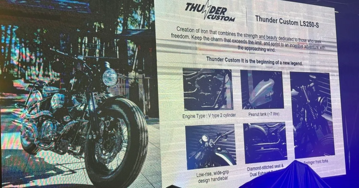 Thunder Custom LS250-S Rasmi Dilancarkan di Malaysia 23 Thunder Custom LS250-S Rasmi Dilancarkan di Malaysia