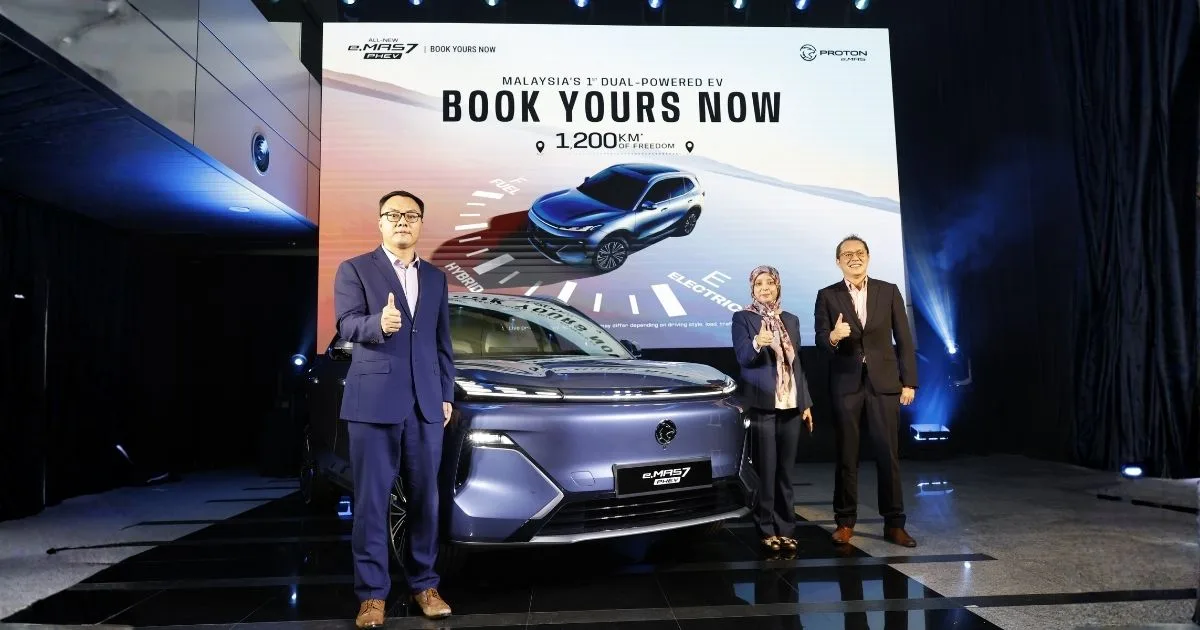 Proton e.MAS 7 PHEV Dibuka untuk Tempahan