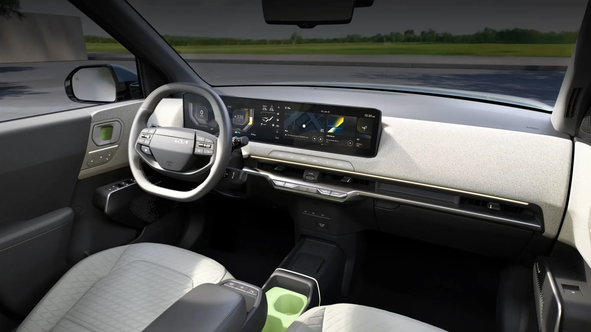 Kia EV2 SUV Elektrik Kompak Dengan Jarak Gerak 448 KM