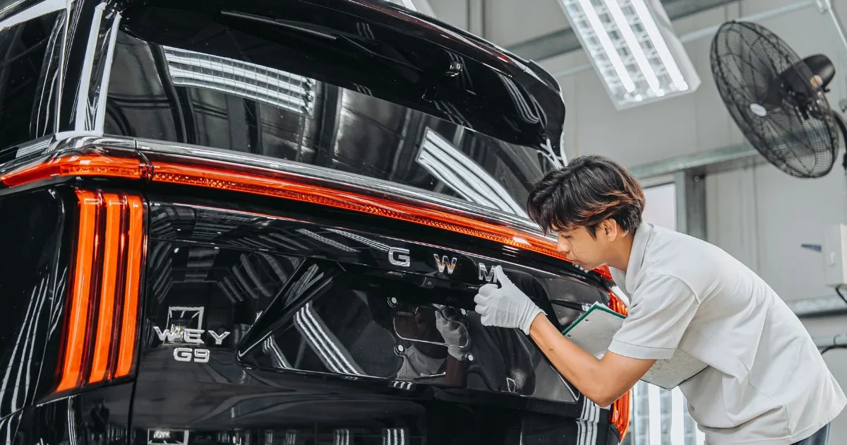 GWM Malaysia Eksport CKD GWM WEY G9 ke Thailand Buat Kali Pertama