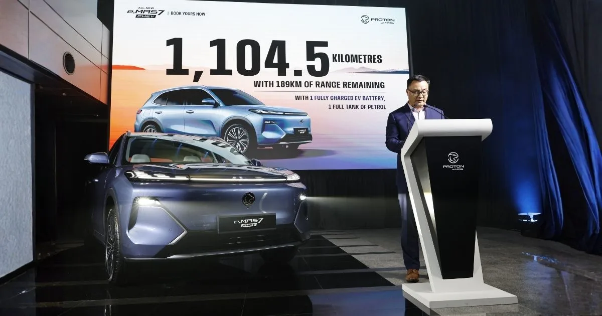 Proton e.MAS 7 PHEV Dibuka untuk Tempahan