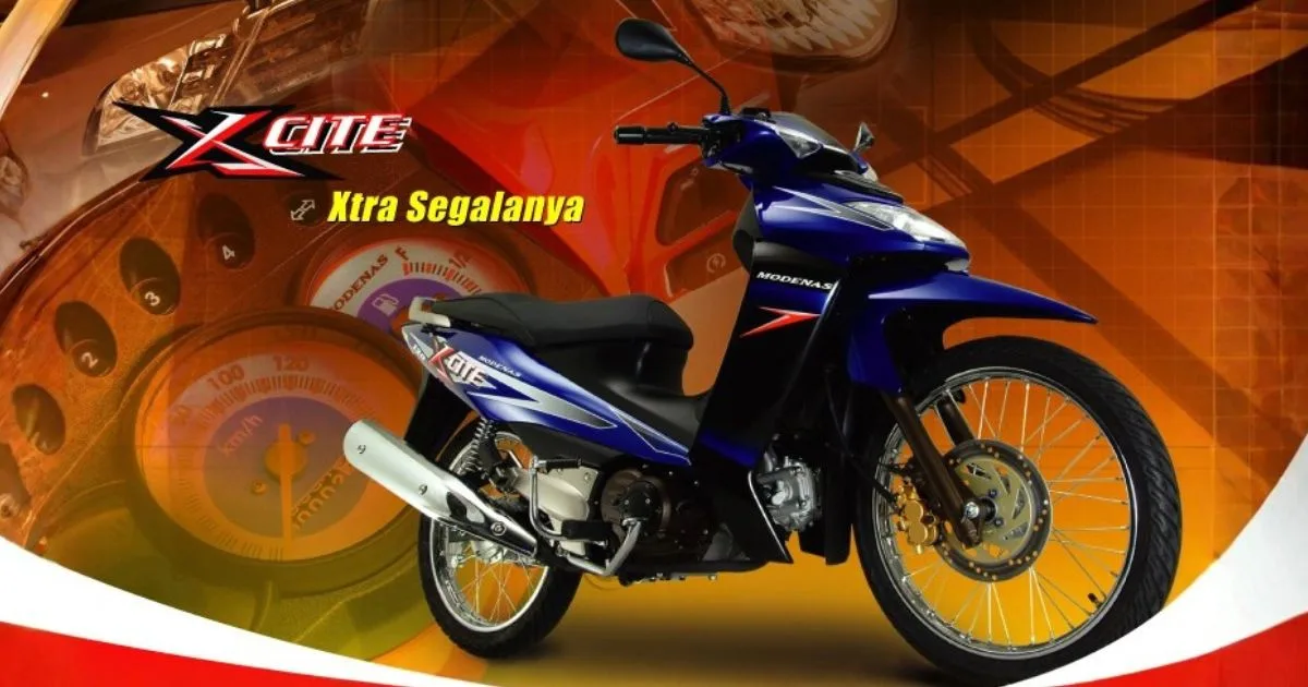 Modenas X-Cite, Kapcai Dengan Posisi Tangki Bahan Api Unik
