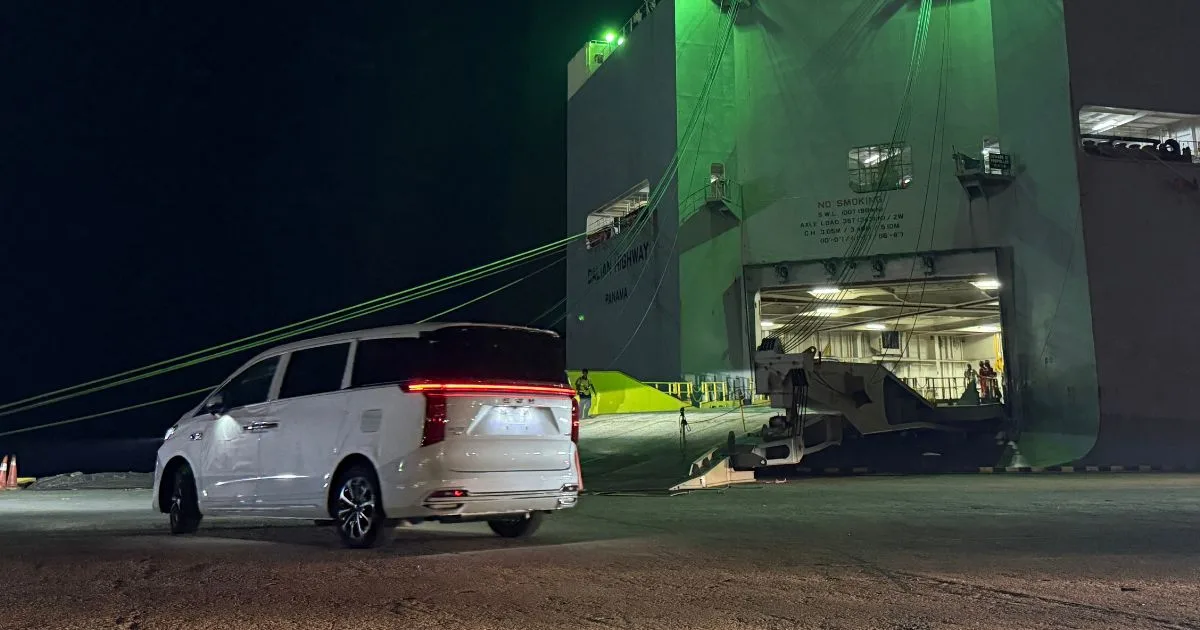 GWM Malaysia Eksport CKD GWM WEY G9 ke Thailand Buat Kali Pertama