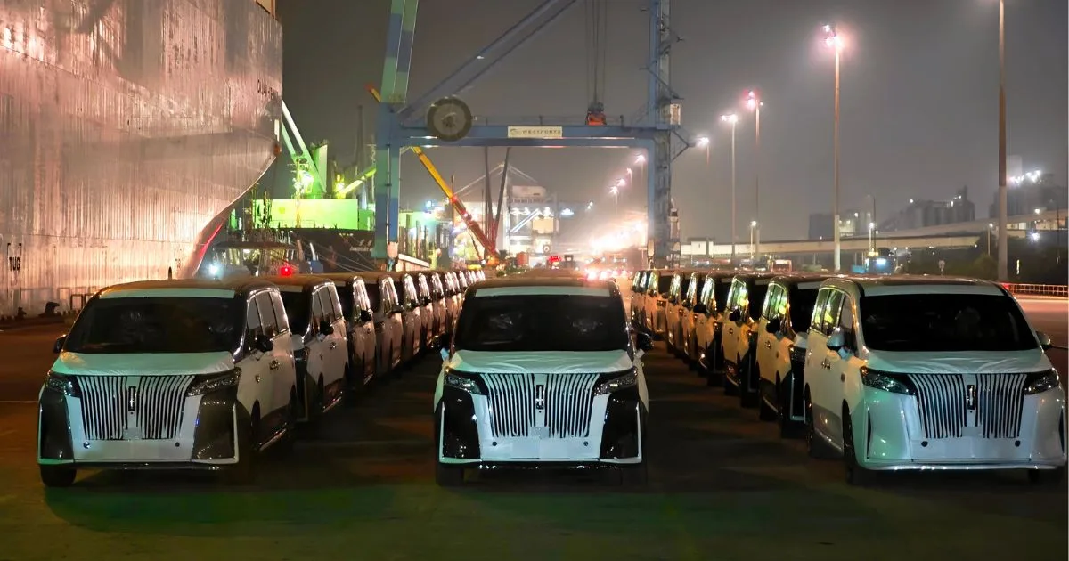 GWM Malaysia Eksport CKD GWM WEY G9 ke Thailand Buat Kali Pertama