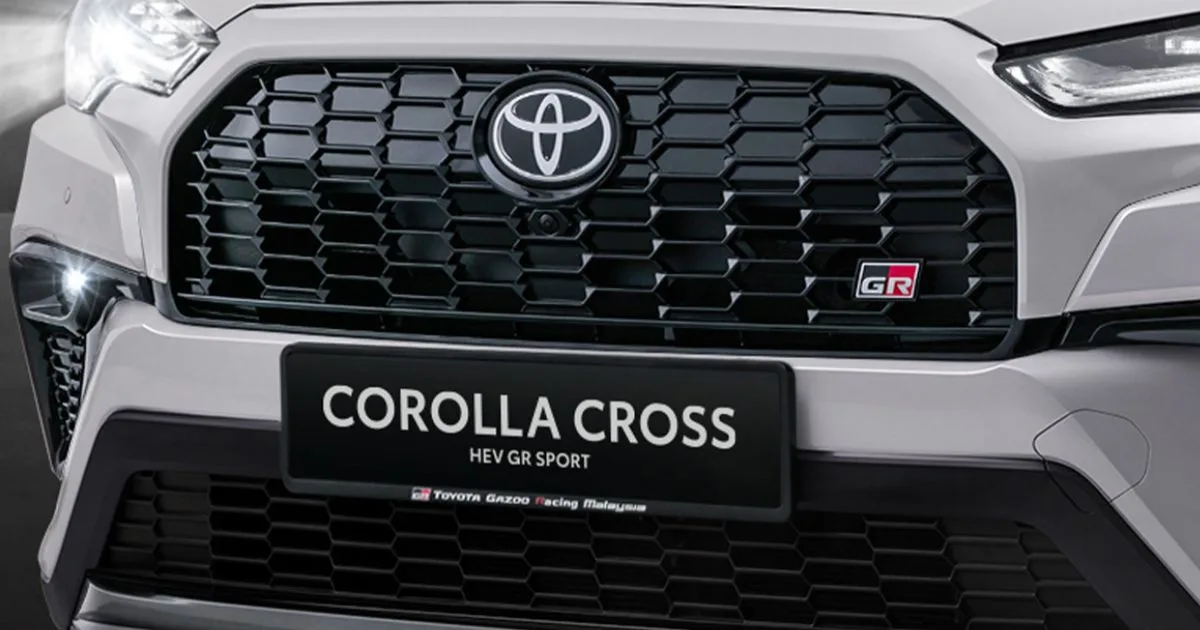 Toyota Corolla Cross HEV GR Sport 2026 Kemaskini Yang Lebih Sporty, Kekal Efisien