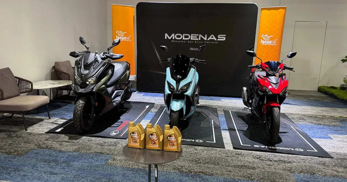 Hyrax Oil dan MODENAS Meterai MoU, Perkukuh Rantaian Industri Dua Roda Negara