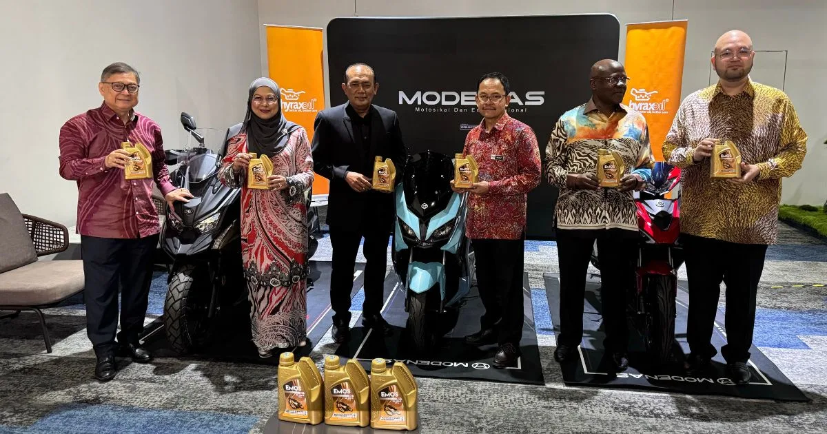 Hyrax Oil dan MODENAS Meterai MoU, Perkukuh Rantaian Industri Dua Roda Negara