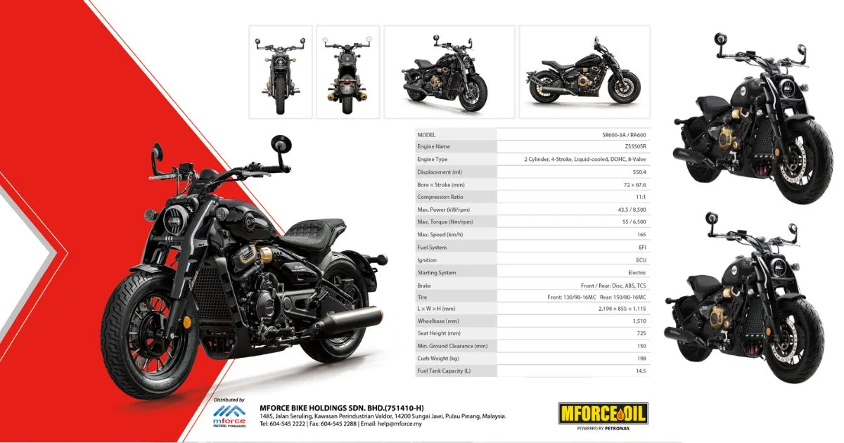 Cyclone RA600 Rasmi Dilancarkan di Malaysia, Harga Bermula RM25,888