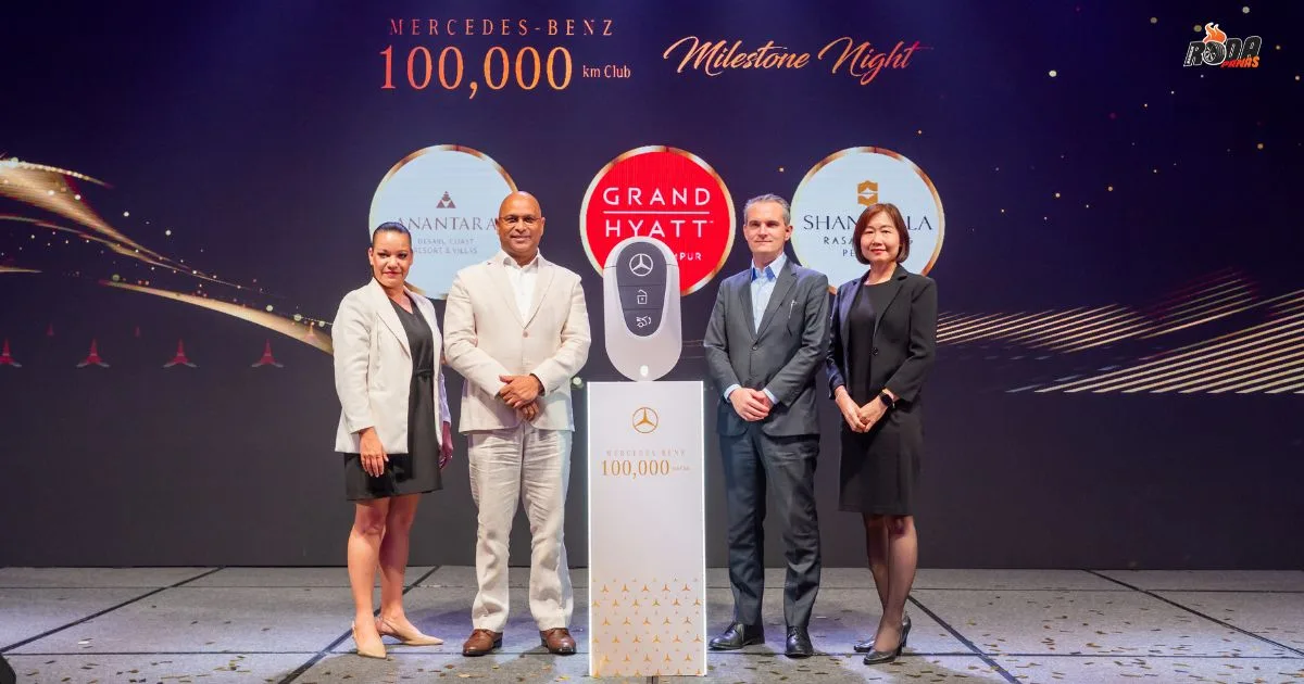 Mercedes-Benz Malaysia Rai Pemilik Setia Menerusi 100,000 KM Club Milestone Night