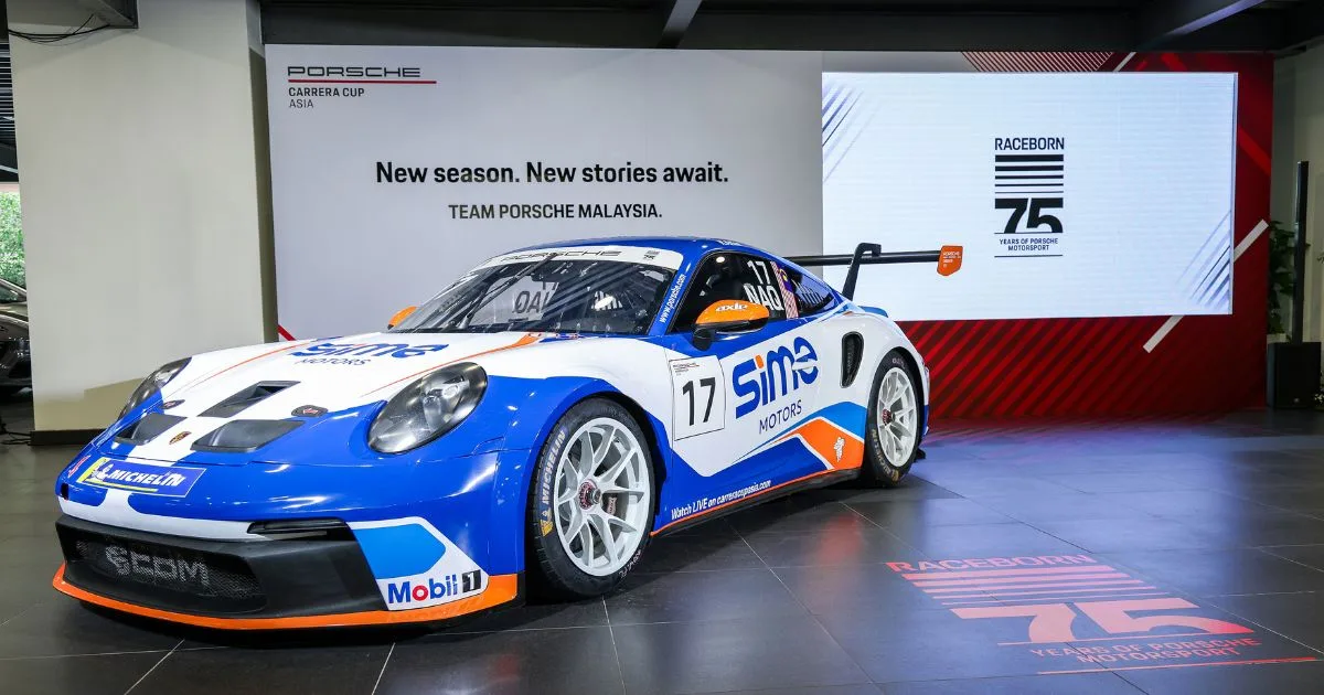 Naquib Azlan Wakili Porsche Malaysia Dalam Porsche Carrera Cup Asia 2026
