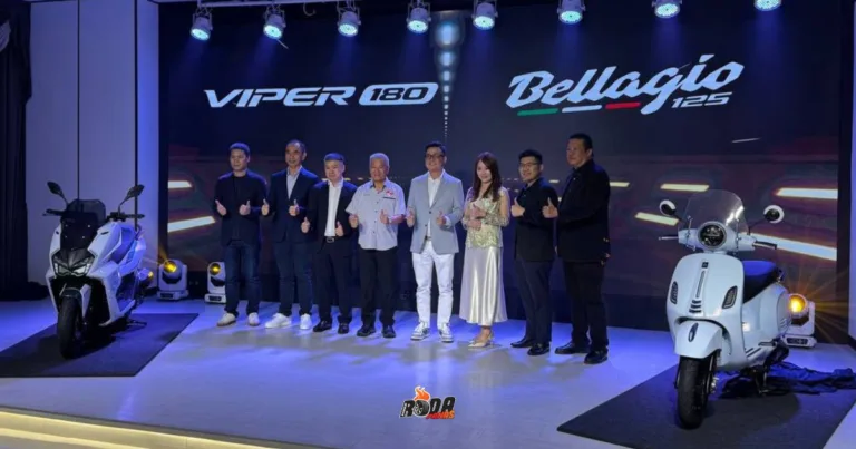 Aveta Perkenal Viper 180 & Bellagio 125 Untuk Pasaran Tempatan