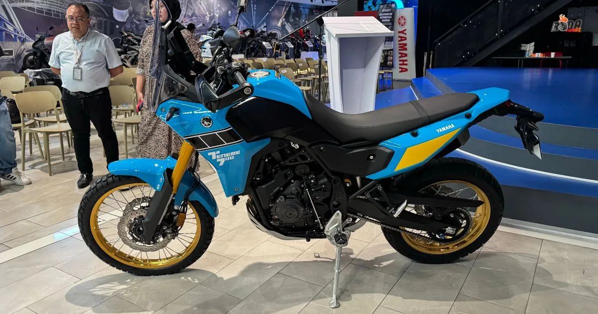 Yamaha Ténéré 700 2026 rasmi dilancarkan di Malaysia