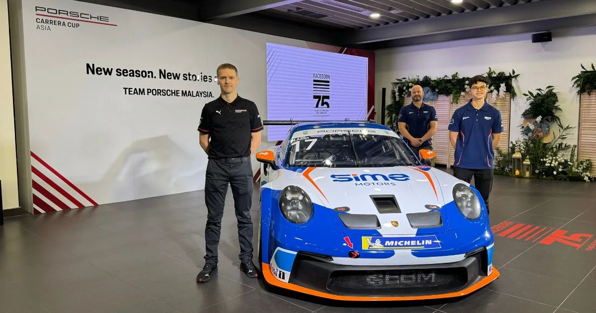Naquib Azlan Wakili Porsche Malaysia Dalam Porsche Carrera Cup Asia 2026