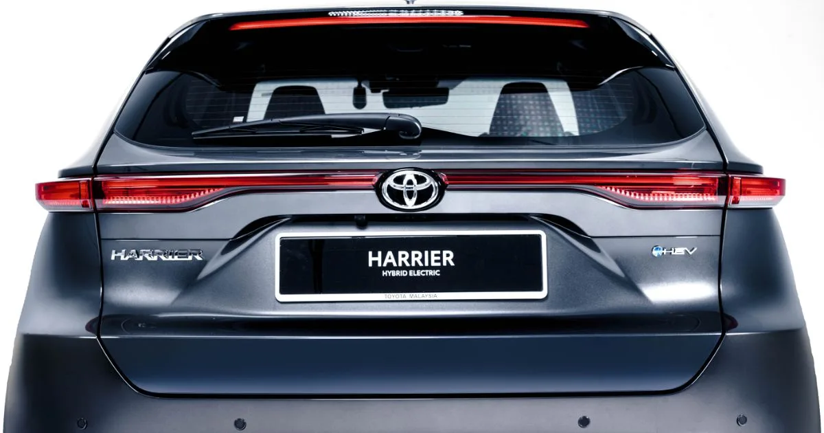 UMW Toyota Motor Perkenal Toyota Harrier HEV Baharu 12 UMW Toyota Motor Perkenal Toyota Harrier HEV Baharu