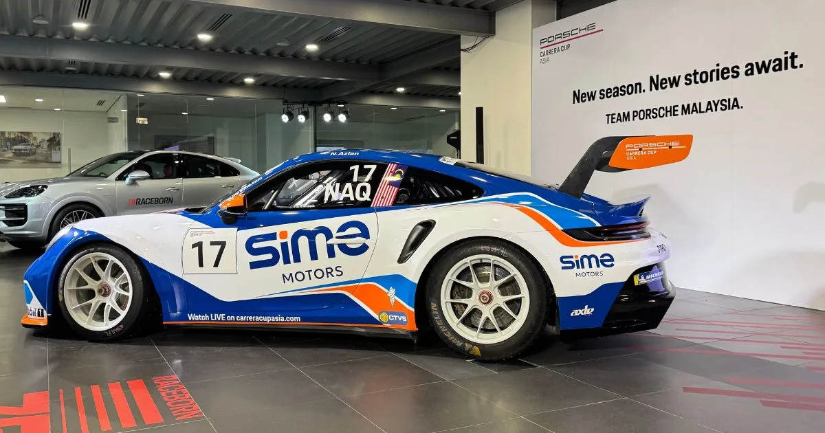 Naquib Azlan Wakili Porsche Malaysia Dalam Porsche Carrera Cup Asia 2026