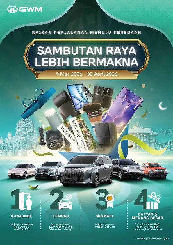 HAVAL H6 HEV Raikan Perjalanan Raya Bersama GWM Malaysia