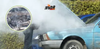 kereta overheat dalam cuaca panas