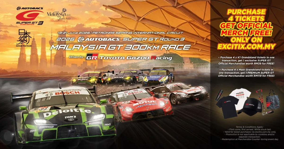 AUTOBACS SUPER GT 2026 Kembali Gegar Sepang ! 13 AUTOBACS SUPER GT 2026 Kembali Gegar Sepang !
