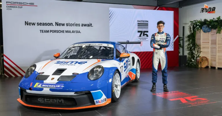 Naquib Azlan Wakili Porsche Malaysia Dalam Porsche Carrera Cup Asia 2026