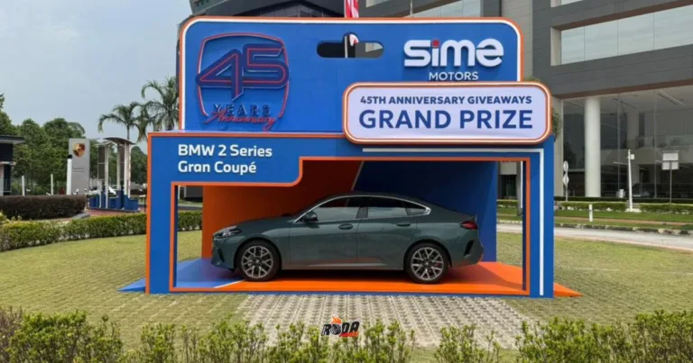 Sime Motors Umum Finalis Cabutan Bertuah 45 Tahun, BMW 218i Gran Coupé Sport Menanti Pemenang