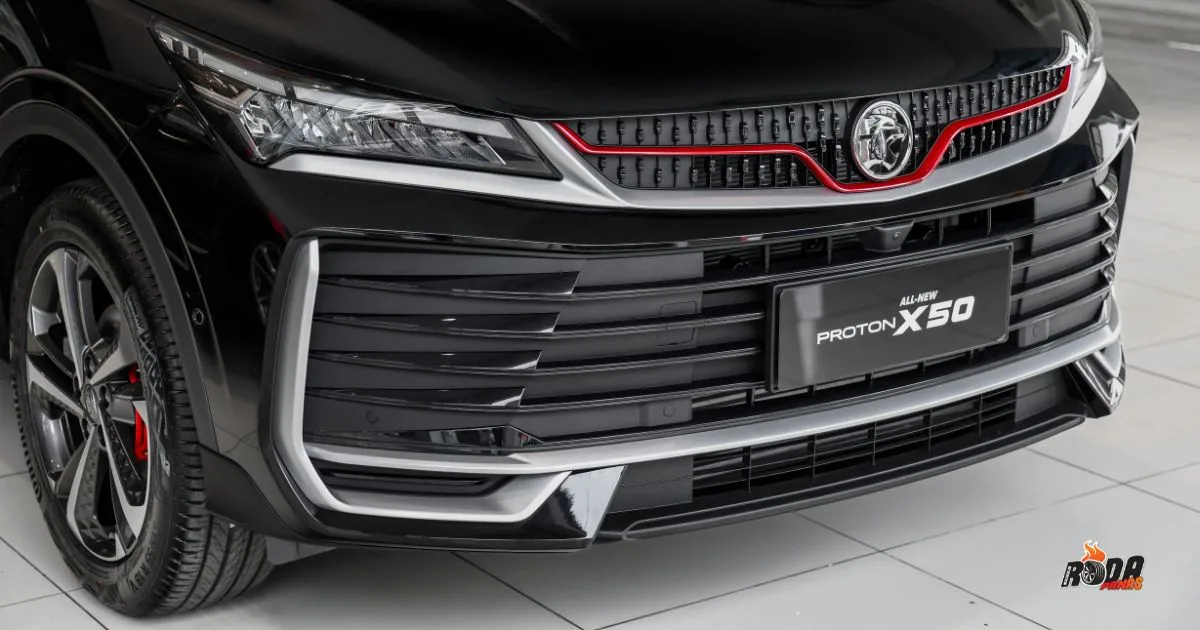 PROTON X50 dengan Warna Baharu “Quartz Black”