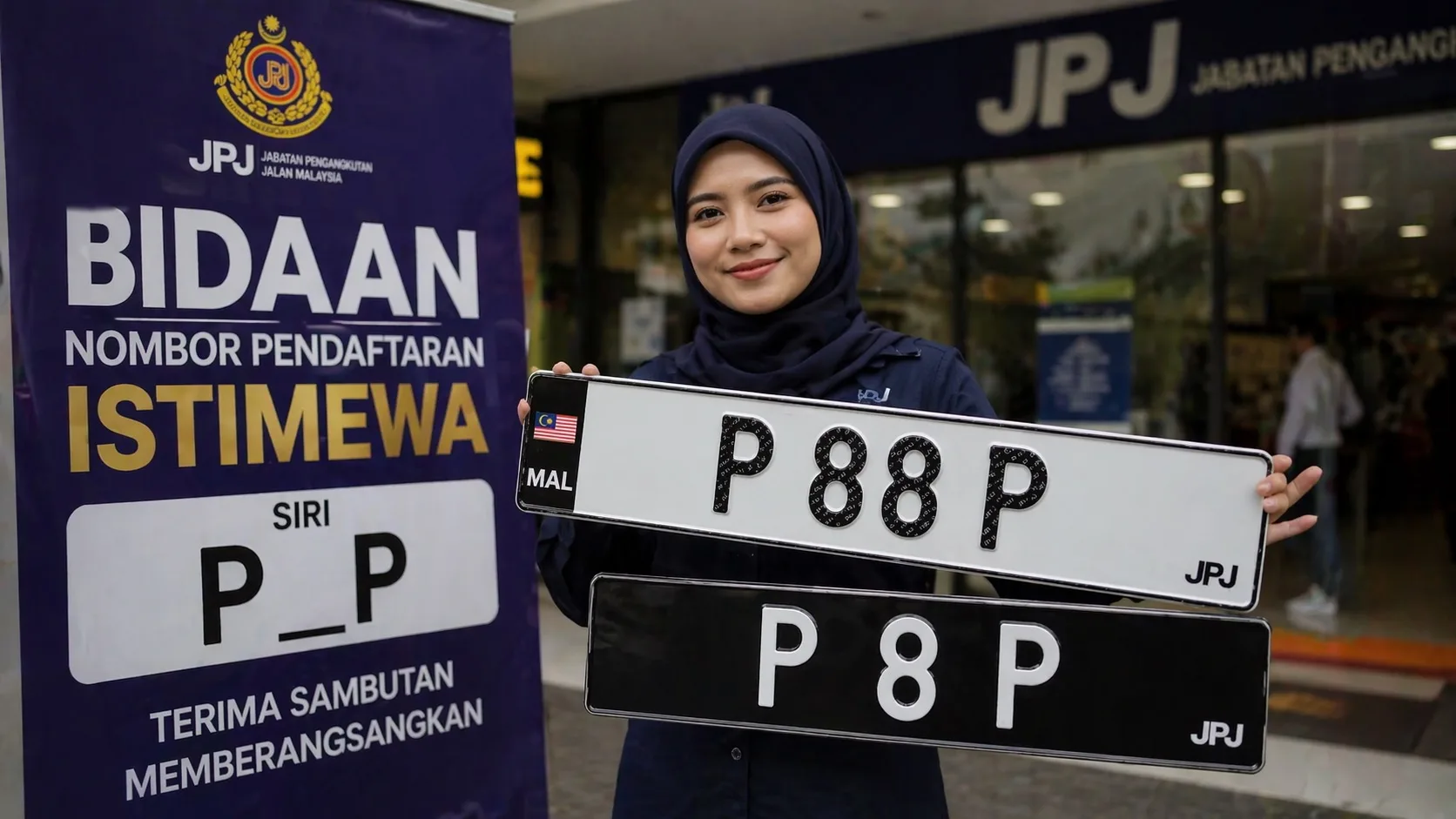 Lebih 6,000 Pembida Sertai Bidaan Nombor Plat PP Anjuran JPJ