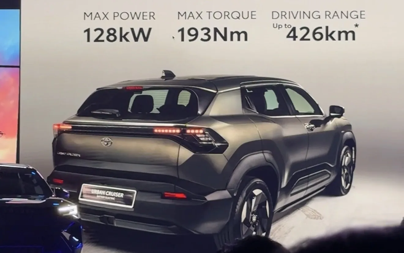 Toyota Urban Cruiser Malaysia SUV EV Kompak Dengan Jarak 426 km