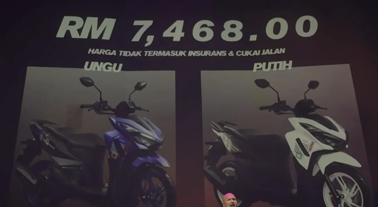 Honda Vario 125 Street Malaysia, Skuter Urban Bawah RM8000
