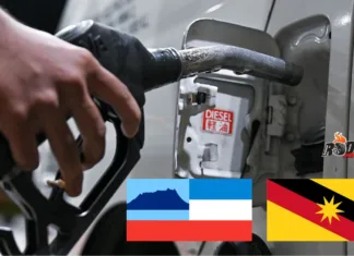 harga diesel Sabah Sarawak