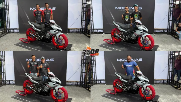 MODENAS Cub Prix 2026 Umum Barisan Pasukan Pro-Am