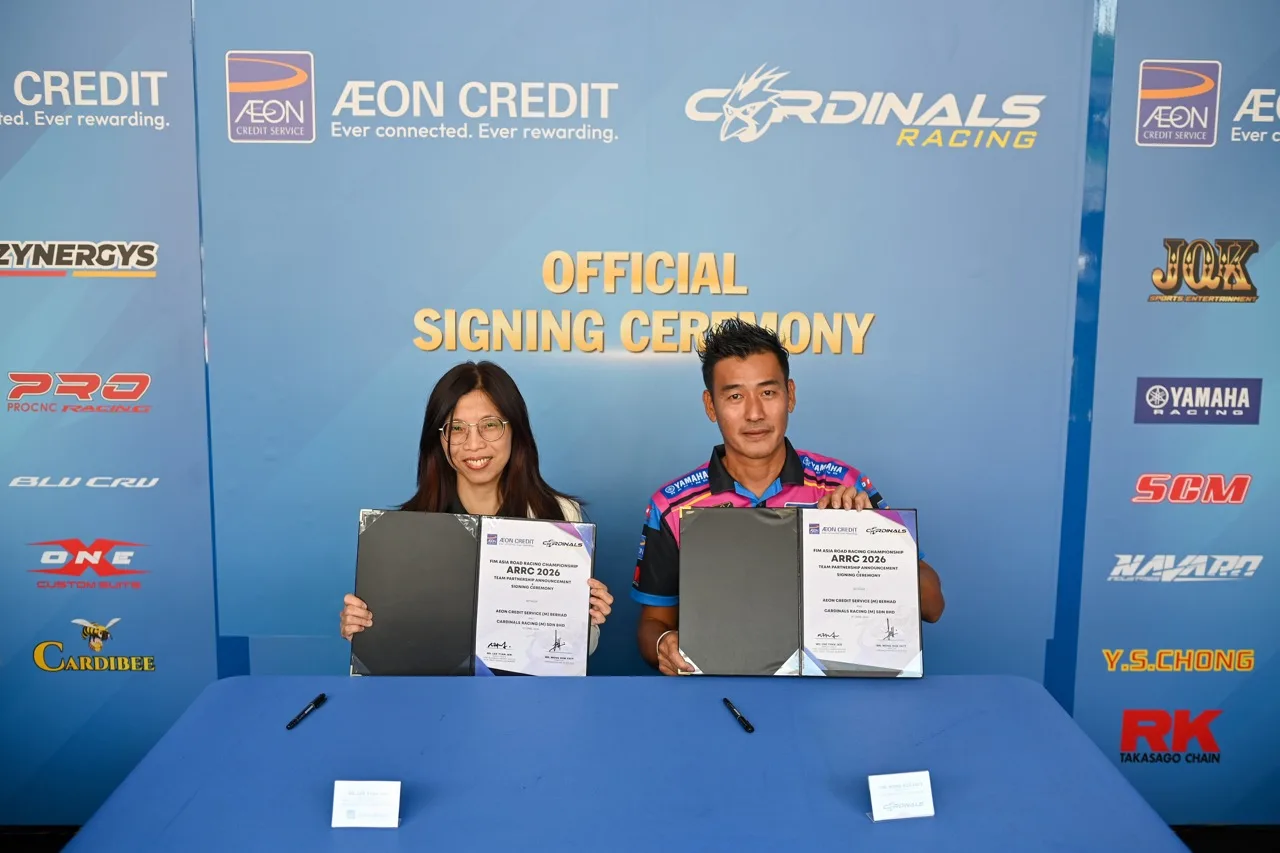 AEON Credit Cardinals Racing 2026 Perkukuh Impak Besar Dalam Asia Road Racing